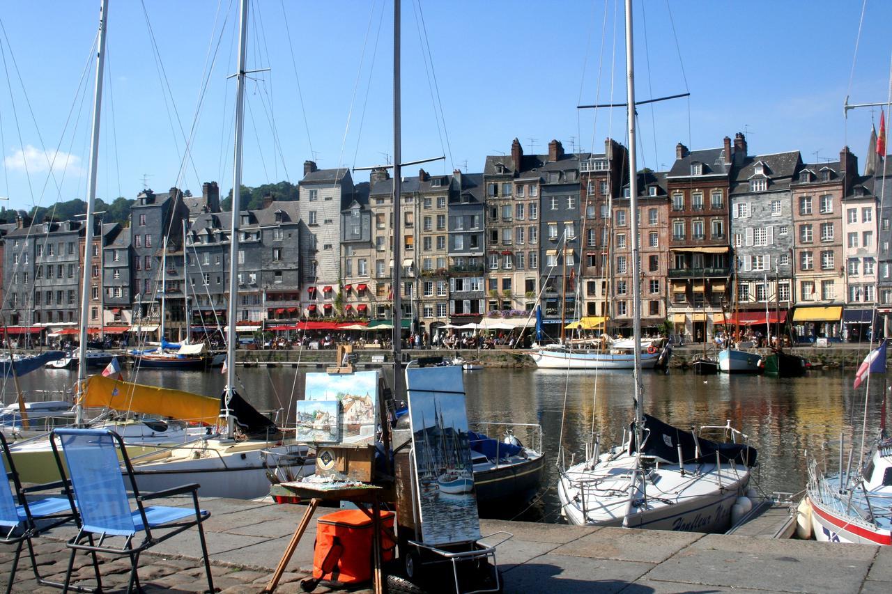 Les Maisons D'Eugene Appart'Hotel - Centre Historique Honfleur Exteriör bild