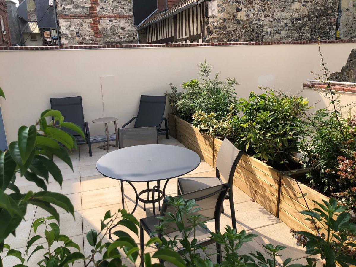 Les Maisons D'Eugene Appart'Hotel - Centre Historique Honfleur Exteriör bild